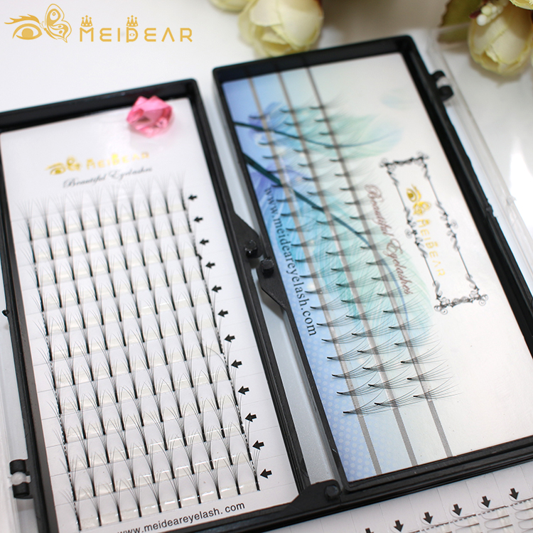 Curl J B C CC D thickness 0.05, 0.10 ,0.15mm with own brand volume eyelash extension